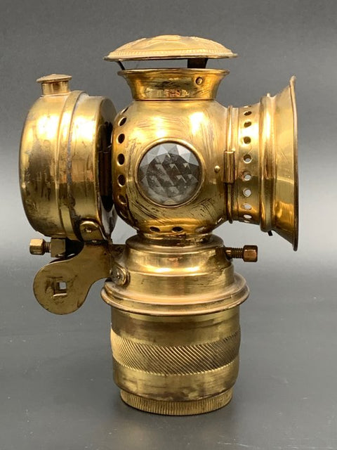 Willocq Bottin - carbide lamp - Brass