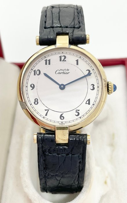 Cartier - Must de Cartier VendÃ´me GM - Ref. 590003- "NO RESERVE PRICE" - Unisex - 1990-1999