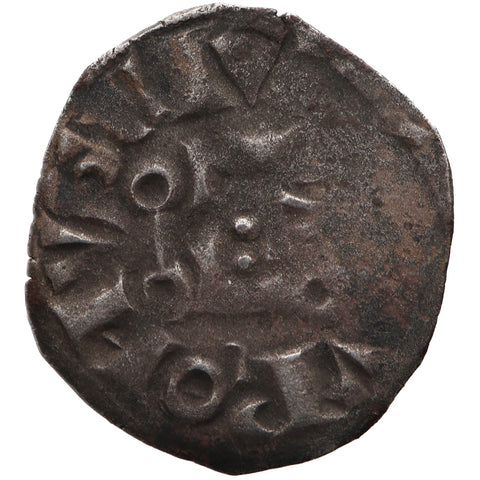 1270-1280 Denier tournois Philip III Coin France Silver