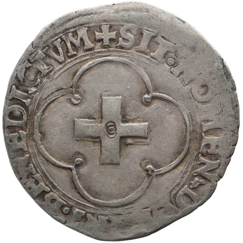 1541 Douzain with crosslet Francis I Coin France 1st type