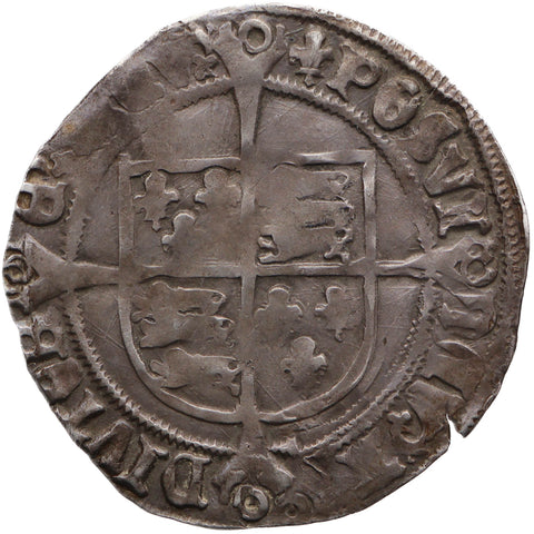 1544-1547 Groat - Henry VIII 3rd coinage London Tower Mint Lis