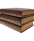 1735 Antique Books The Works of Virgil with Explanatory Notes in 3 Volumes with illustrations