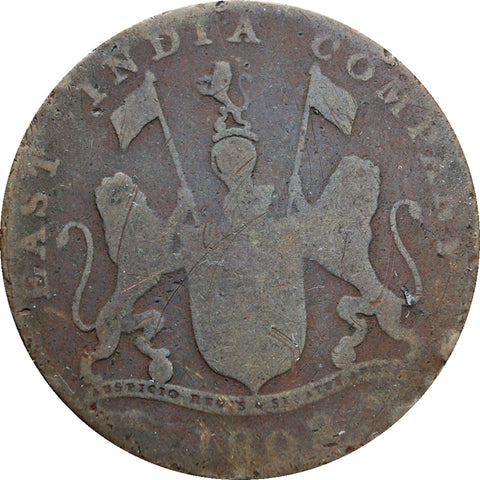 1808 British East India Company 20 Cash Coin