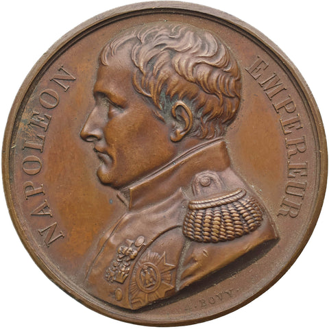 1840 Napoleon Memorial France Medal - Sainte-Hélène