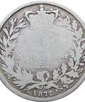 1872 Shilling Victoria Silver Great Britain Coin