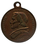 1875 Pope Pius IX Jubilee Medal Vatican Papal