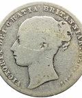 1875 Shilling Queen Victoria Coin Silver Great Britain