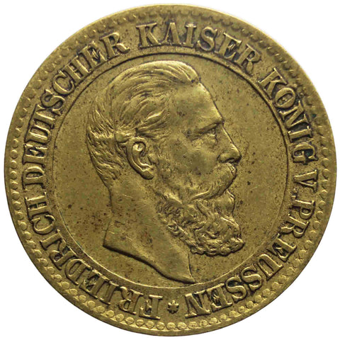 1888 Counter Token Kaiser Friedrich Germany