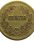 1888 Counter Token Kaiser Friedrich Germany