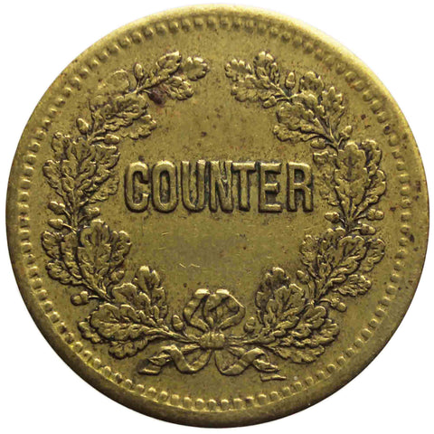 1888 Counter Token Kaiser Friedrich Germany