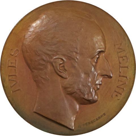 1892 France Medal Jules Méline French statesman, Prime Minister