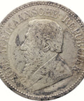 1894 2½ Shillings South Africa Coin Paul Kruger Silver