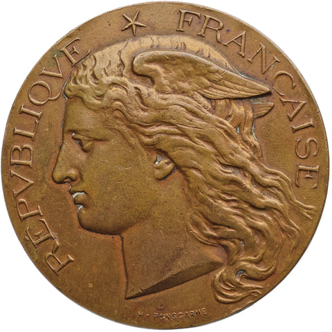 1895 French Agriculture Medal Hubert Ponscarme