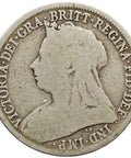 1901 Shilling Queen Victoria Great Britain Silver Coin