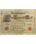 1909 September 10  Germany, Berlin 1000 Mark  banknote