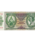 1936 10 Pengő Hungary Banknote Mary and baby Jesus