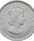 1953 Fiji Sixpence Elizabeth II (1st portrait) Coin