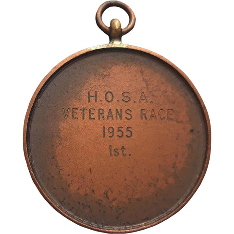 1955 Vintage H.O.S.A Veterans Race Medal British