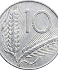 1956 10 Lire Italy Coin