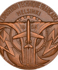 1958 Finland Exposition Technique Française Helsinki Medal by R.B. Baron