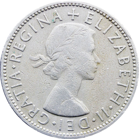 1961 2 Shillings Elizabeth II United Kingdom Coin