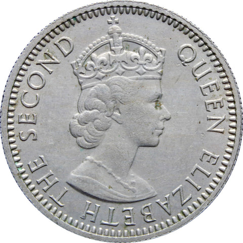 1961 Fiji Sixpence Elizabeth II (1st portrait) Coin