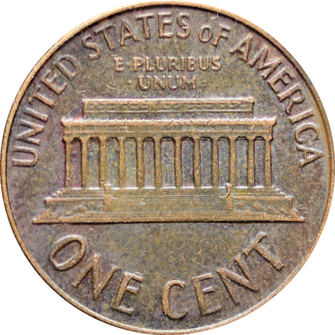 1964 United States Lincoln Memorial One Cent