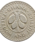 1967 10 Pesewas Ghana Coin