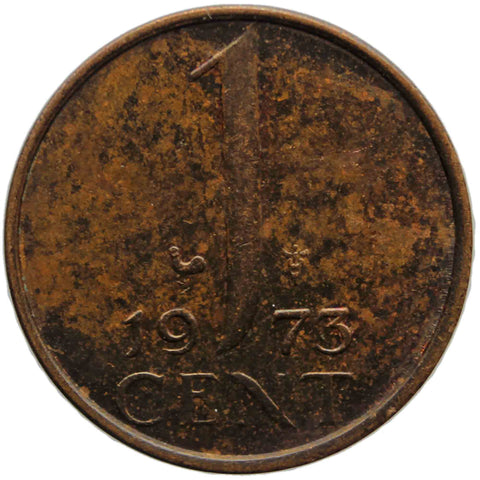 1973 One Cent Netherlands Juliana Coin