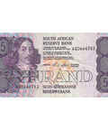 1978 5 Rand South Africa Banknote Van Riebeeck