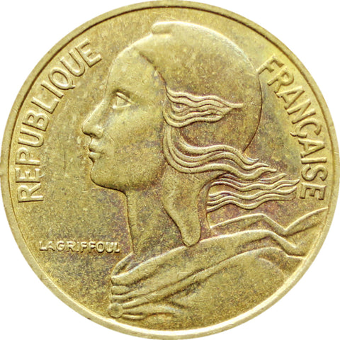 1980 France 5 Centimes Coin Marianne