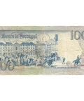 1981 Portugal Banknote 100 Escudos Collectible Paper Money