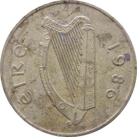 1986 20 Pingin Ireland Coin