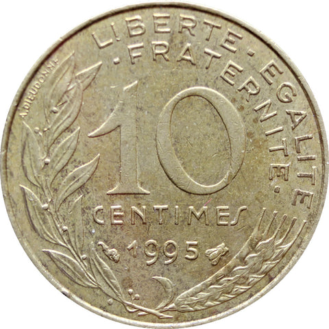 1995 10 Centimes France Coin Marianne