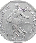 1998 2 Francs France Coin Bee mark