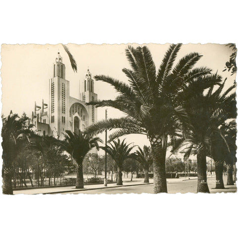 Casablanca, Morocco - Église du Sacré-Cœur Postcard