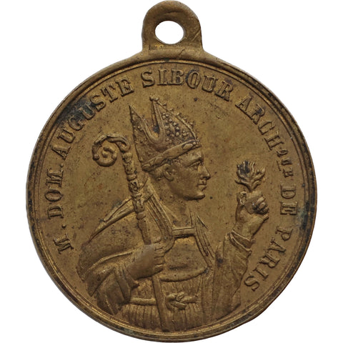 1857 Medal - Dom Auguste Sibour (Archbishop of Paris)