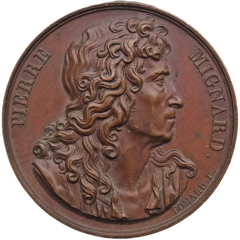 1817 Pierre Mignard Medal - Galerie Métallique des Grands Hommes Français