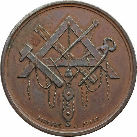 1870–1940 Third Republic France Versailles Building Chamber Medal