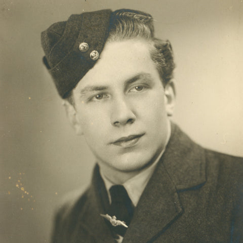 British Royal Air Force (RAF) Soldier Photo Post-World War II