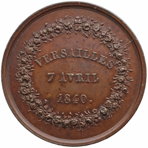 1870–1940 Third Republic France Horticultural Society Medal Versailles