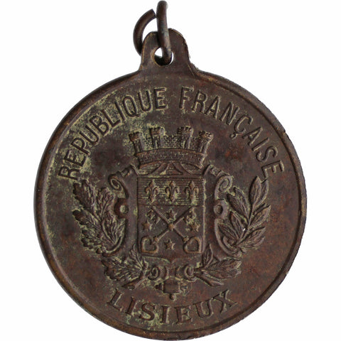 1886 Lisieux Firefighters' Brigade (Sapeurs-Pompiers) France Medal