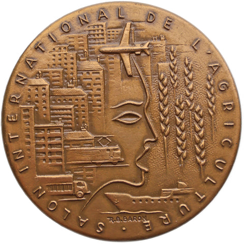 1965 Salon International de l'Agriculture Medal Paris France