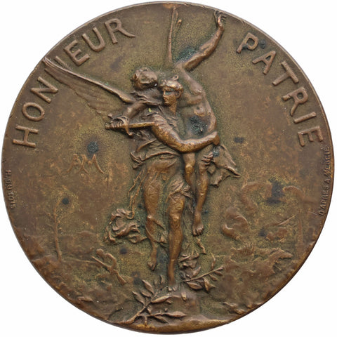 1900 Union des Sociétés de Tir de France Medal - Bronze