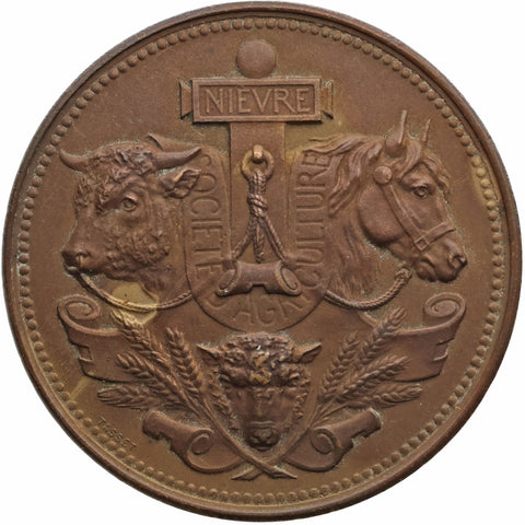 1900 Nièvre Agricultural Society Medal – 2nd Prize