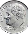 2000 One Dime Roosevelt United States Coin