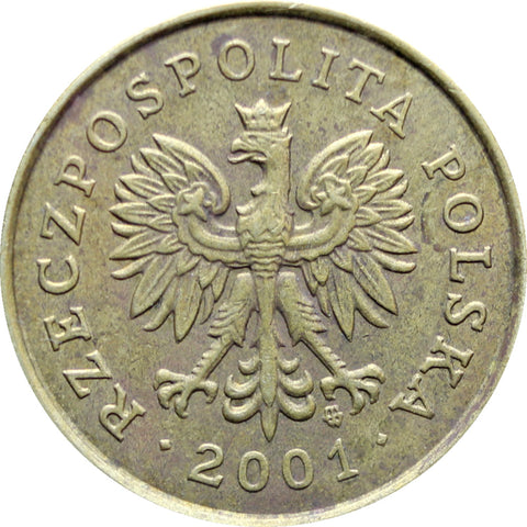 2001 5 Groszy Poland Coin