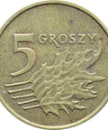 2001 5 Groszy Poland Coin