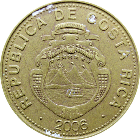 2006 Costa Rica 100 Colones Coin