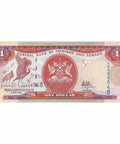 2006 One Dollar Trinidad and Tobago Banknote